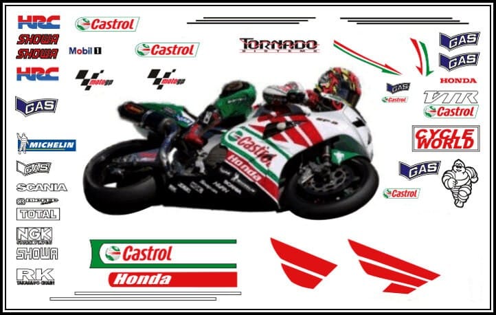 Honda castrol 1 Honda castrol
